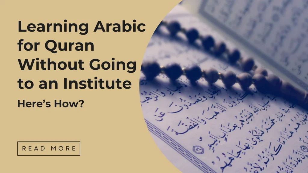 Learning Arabic for Quran - Sakeena Academy